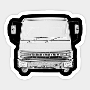 Bedford TL 1980s classic heavy lorry Sticker